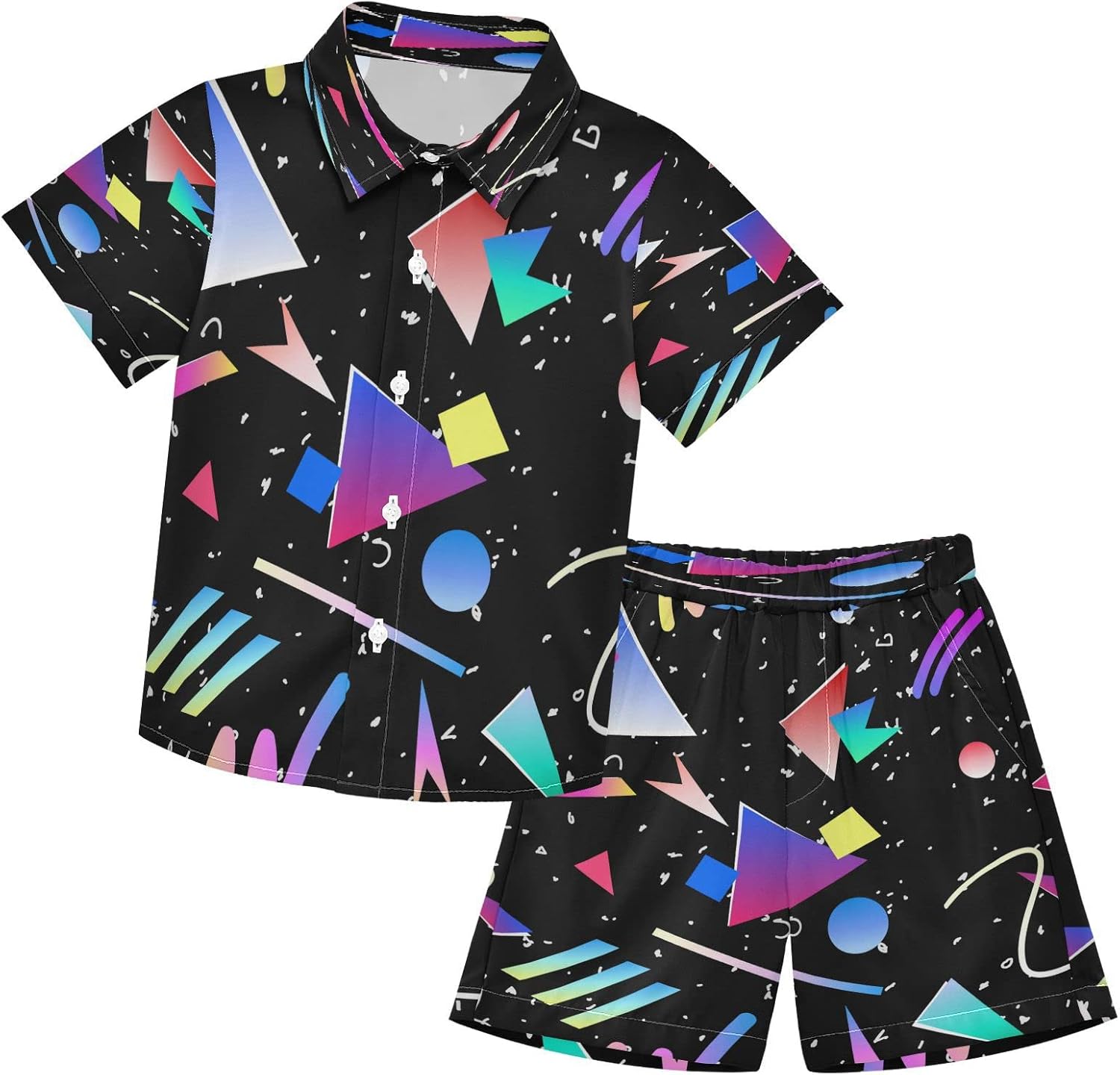 Boccsty Retro 80s 90s Memphis Boy Summer Set