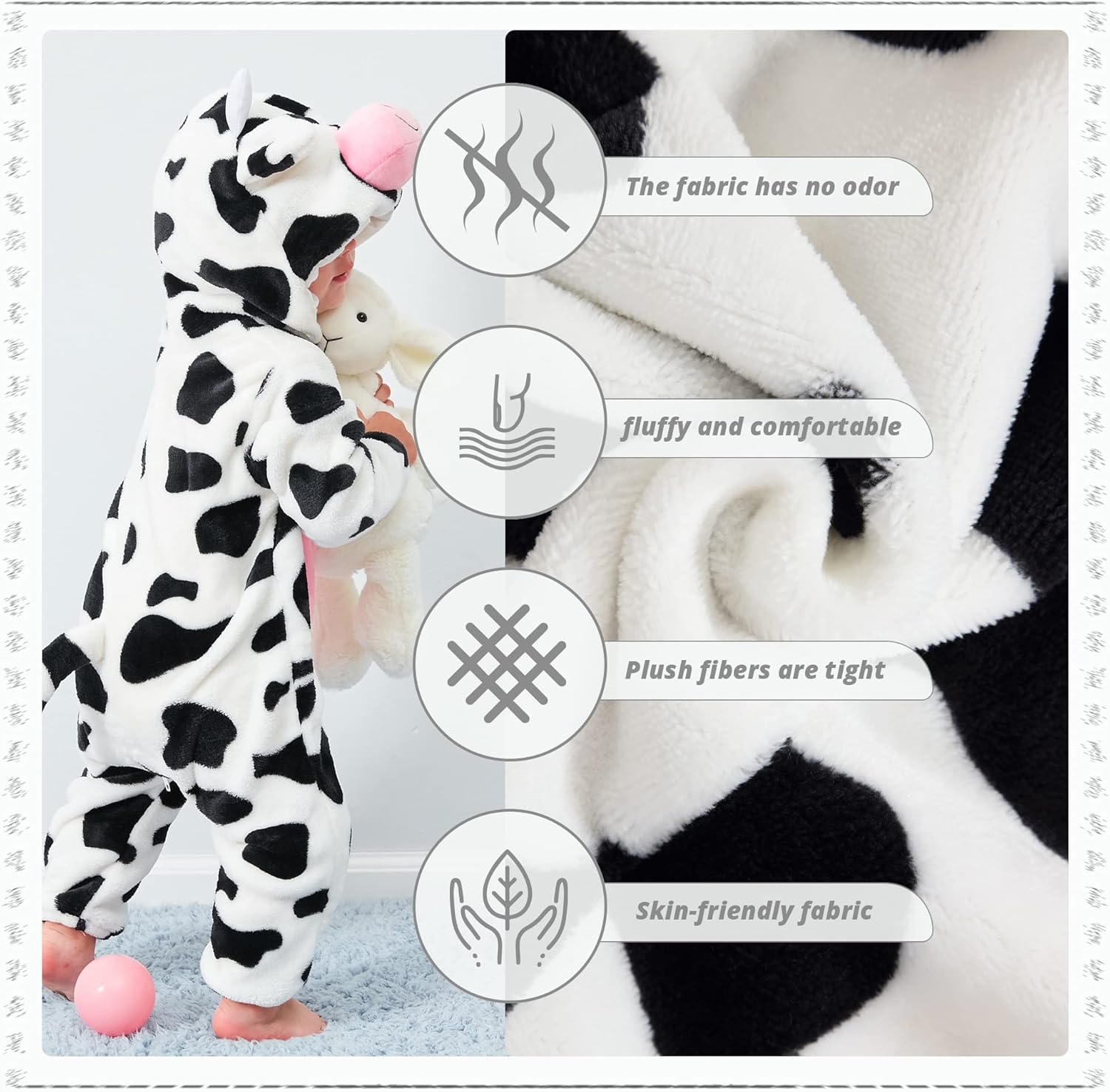 Fluffy Animal Romper