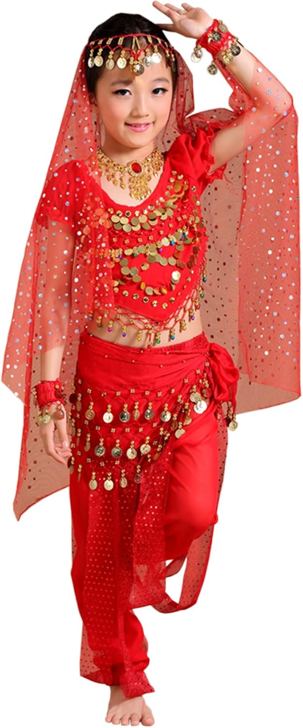 Astage Girls Halloween Belly Dance Costume