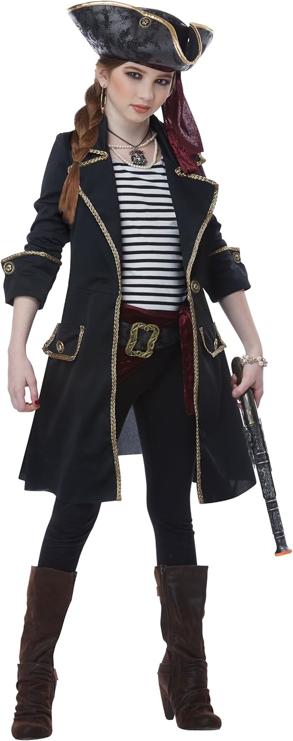 Captain Seafaring Girls Costume