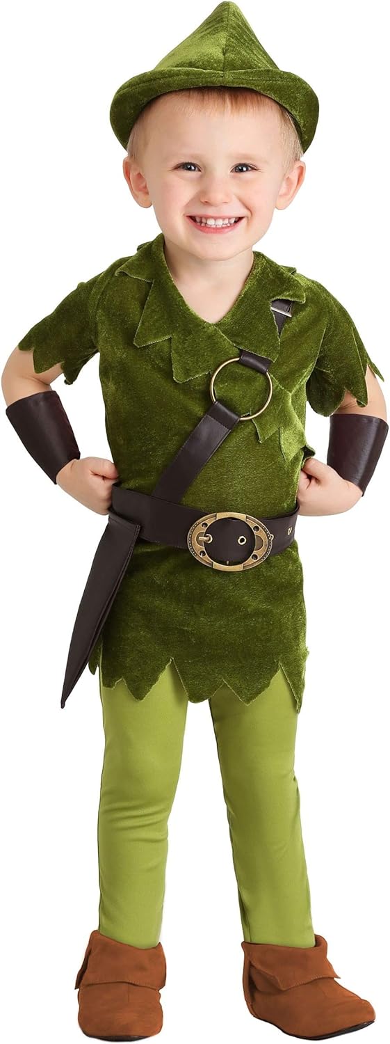 Get Ready for Halloween Peter Pan Toddler Costume for Kids