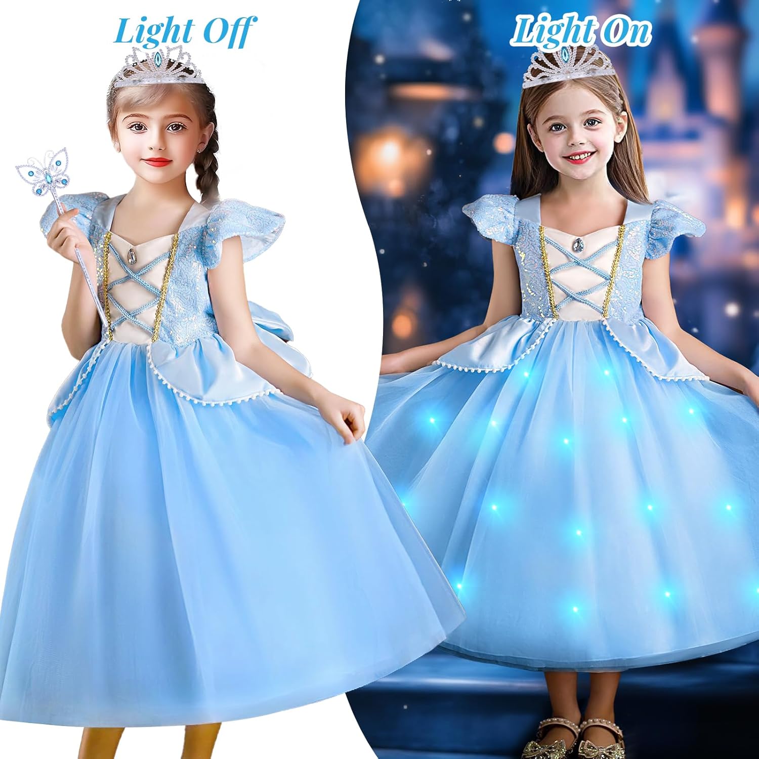 GC Light Up Princess Costume