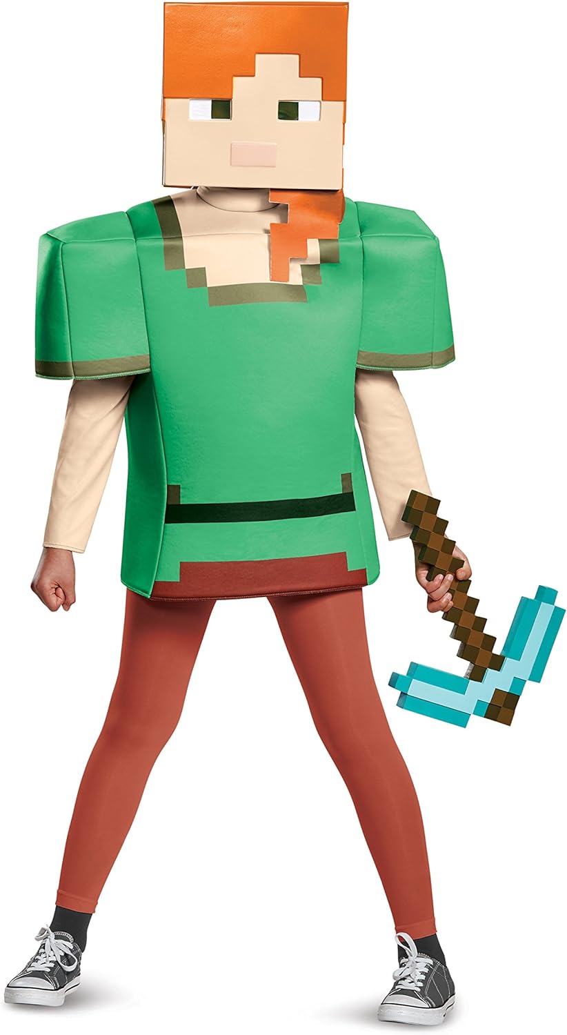 Custom Minecraft Alex Costume by Disguise Multicolored Thousand
