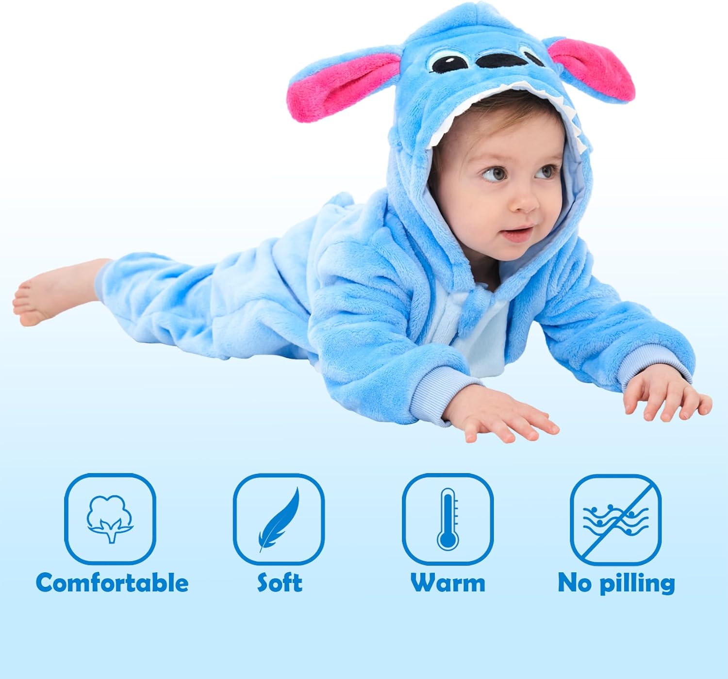 Cute Animal Onesie Pajamas for Baby
