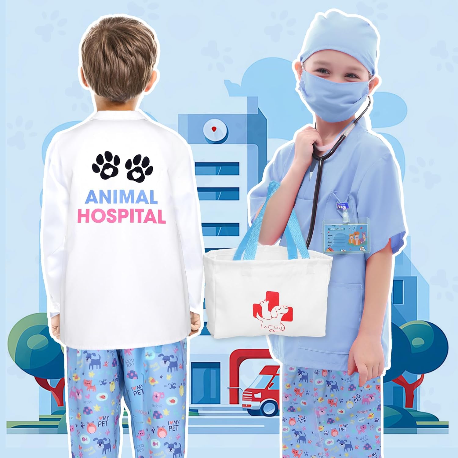 GC Kids Veterinary Costume Doctor Kit