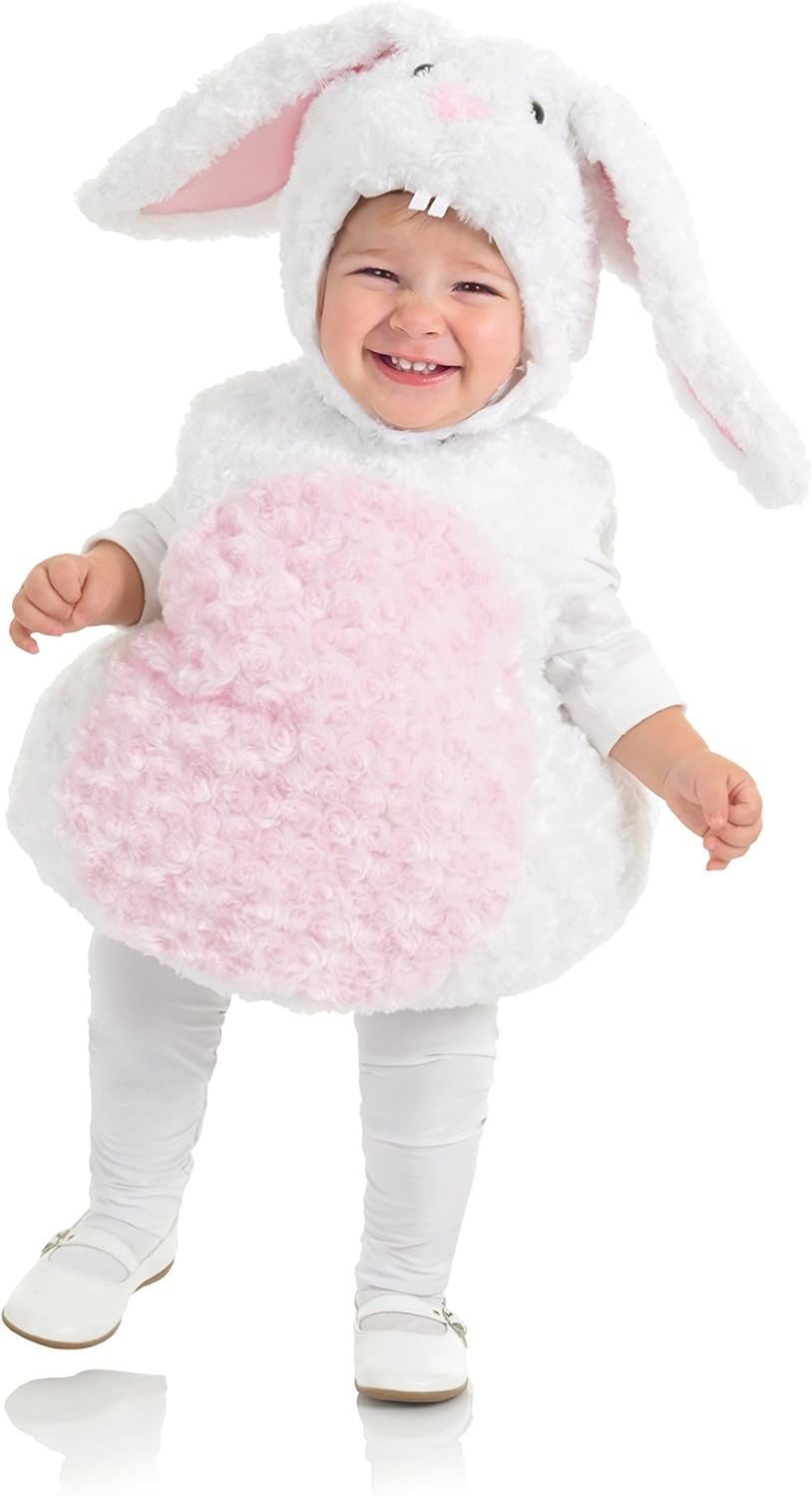 SOFT COZY BABY RABBIT BELLY COSTUME