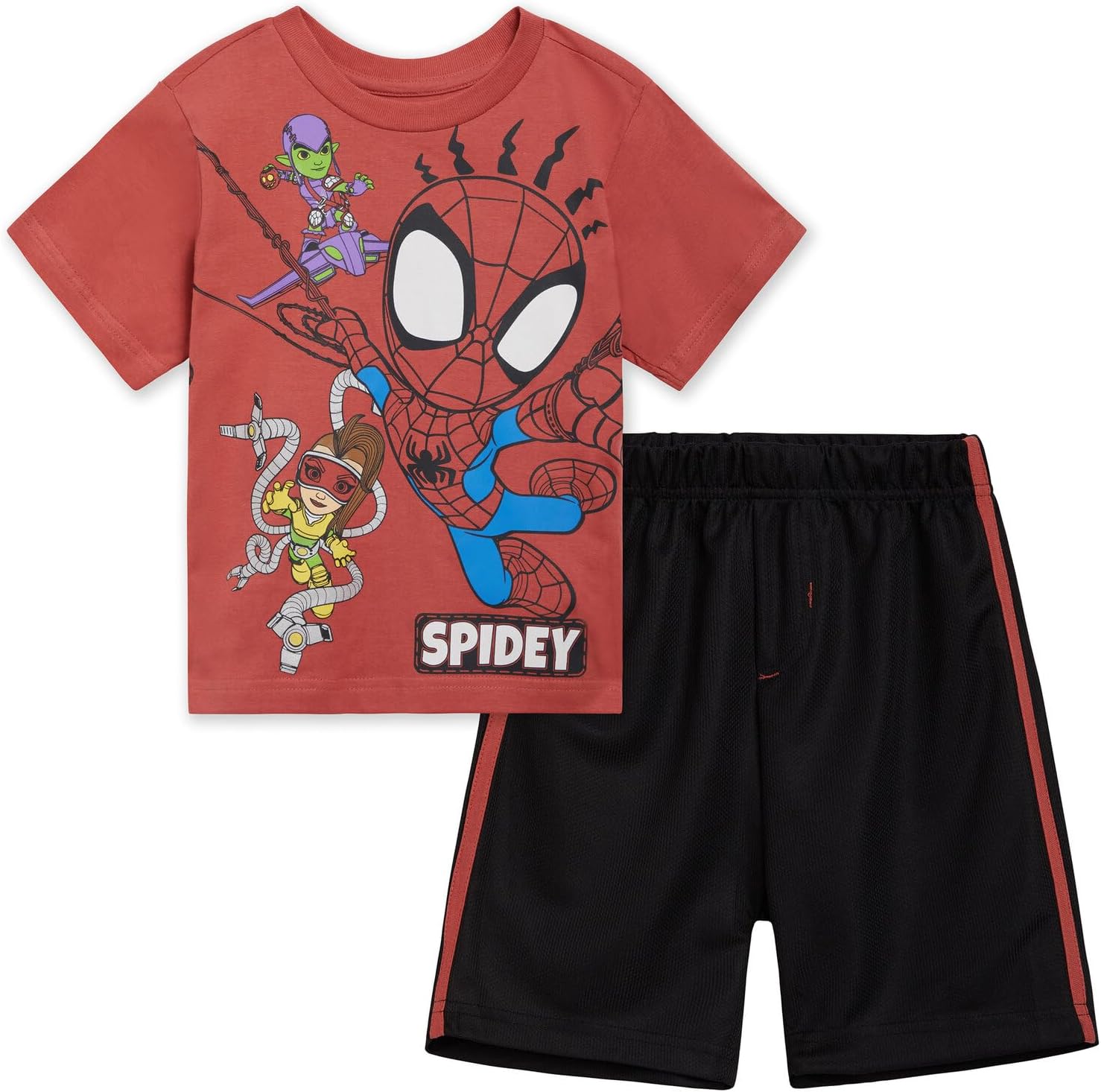 Marvel Spider-Man Tees Shorts Set