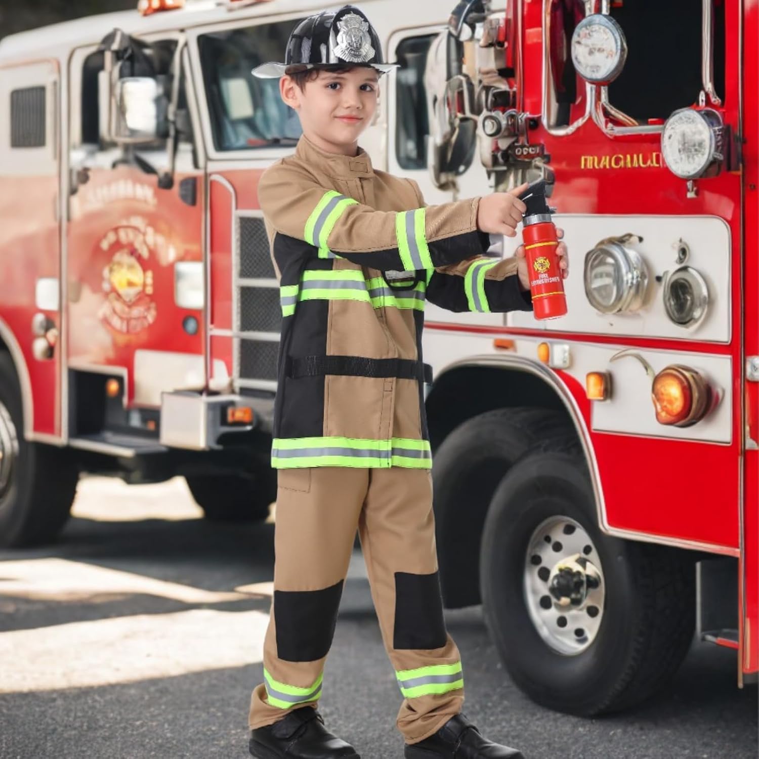 Yolsun Kids Fireman Costume