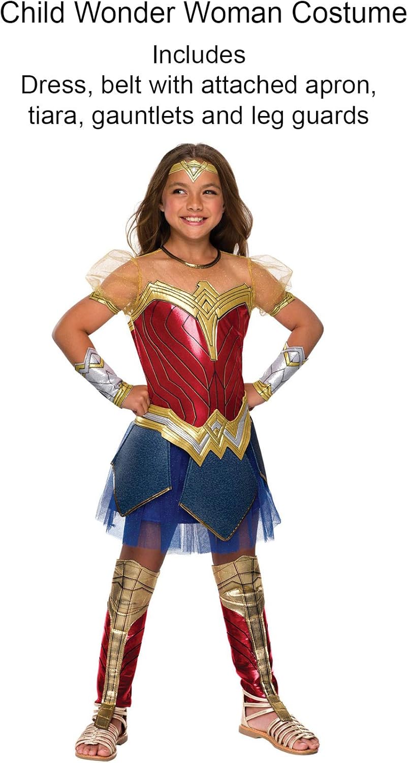 Wonder Woman Costume for Girls Justice League Premium Design