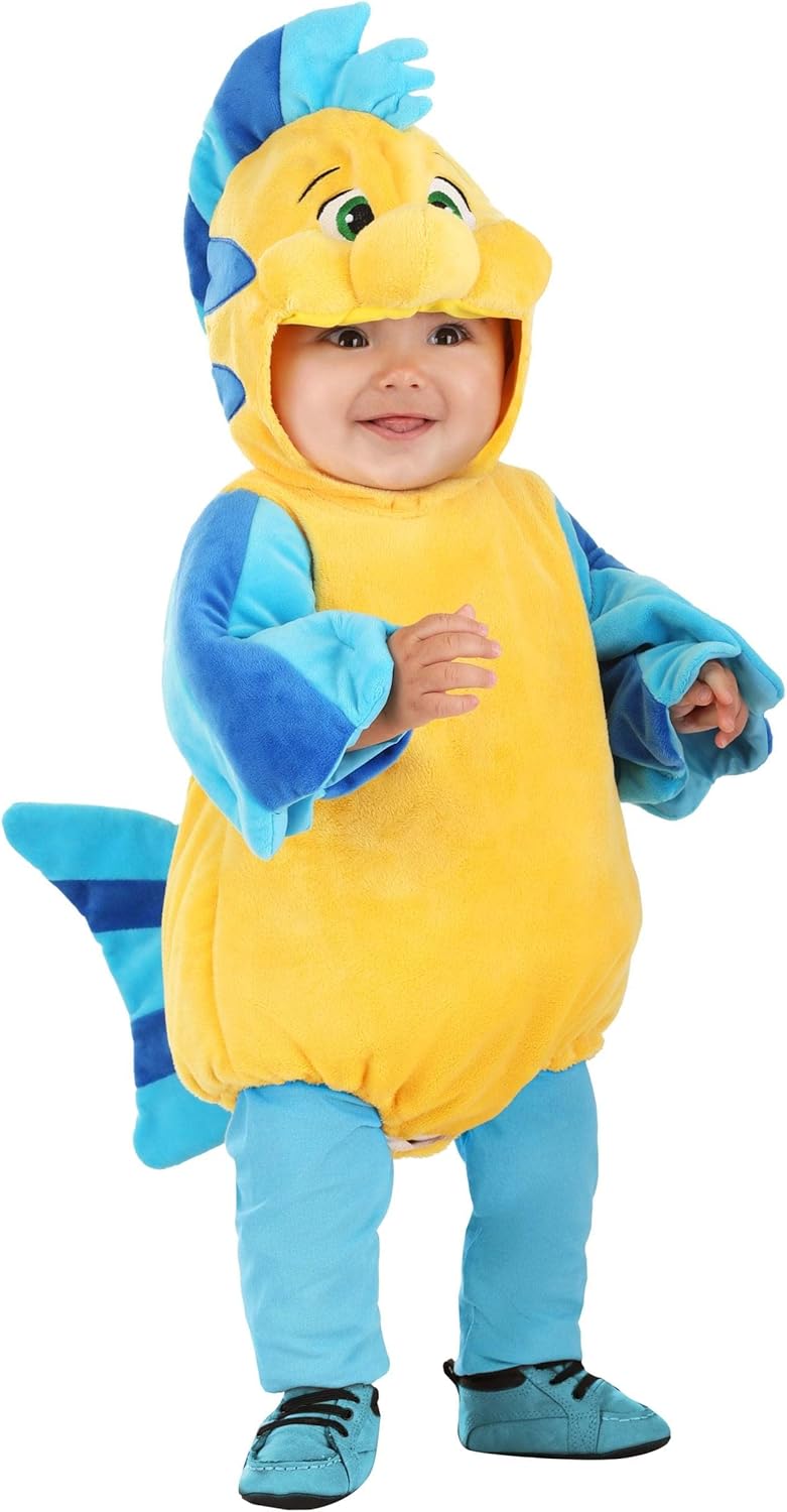 Disney Little Mermaid Flounder Baby Halloween Costume