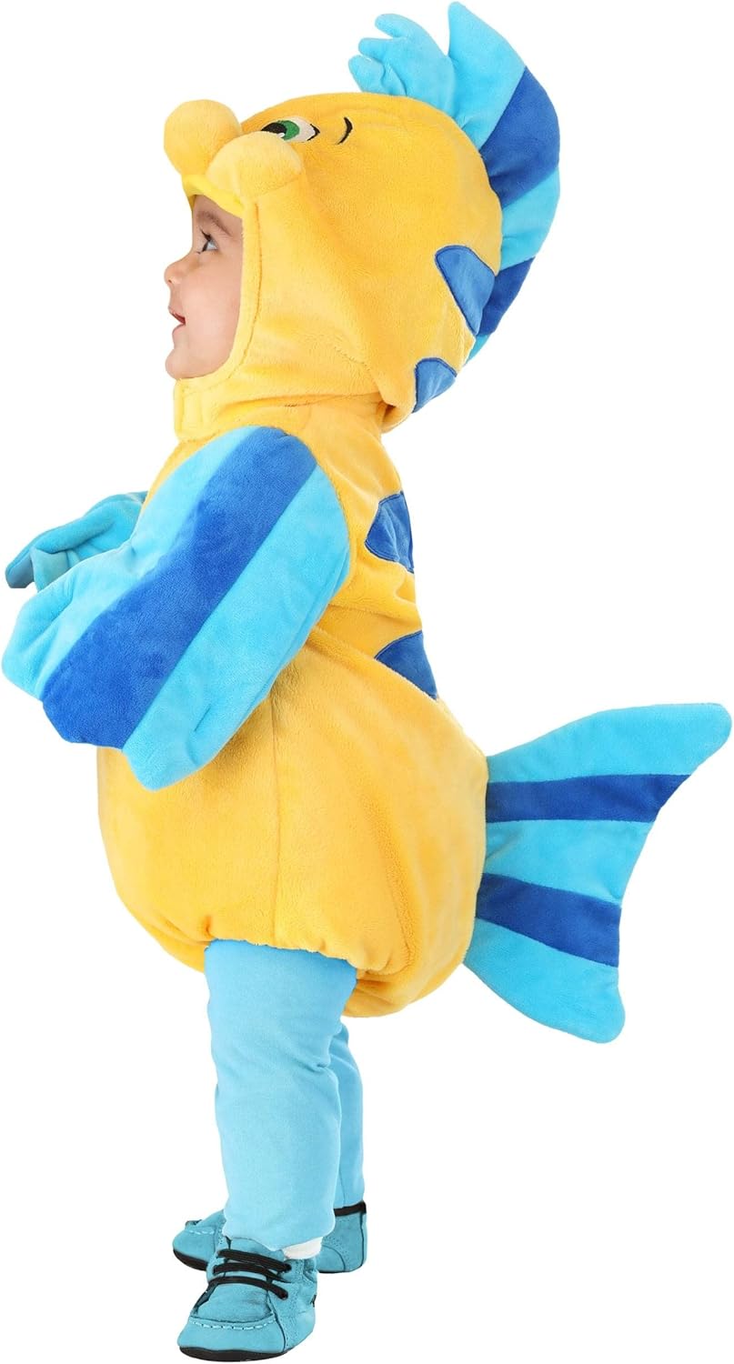 Disney Little Mermaid Flounder Baby Halloween Costume
