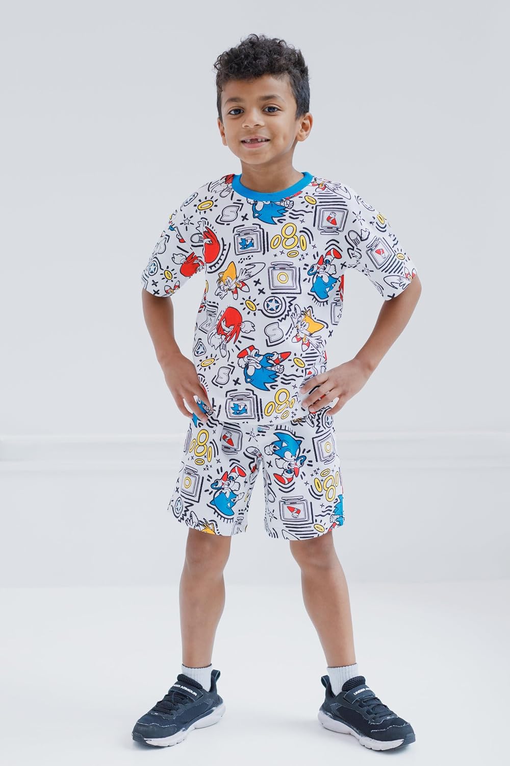 SEGA Sonic the Hedgehog Tails Knuckles Kids Outfit Set