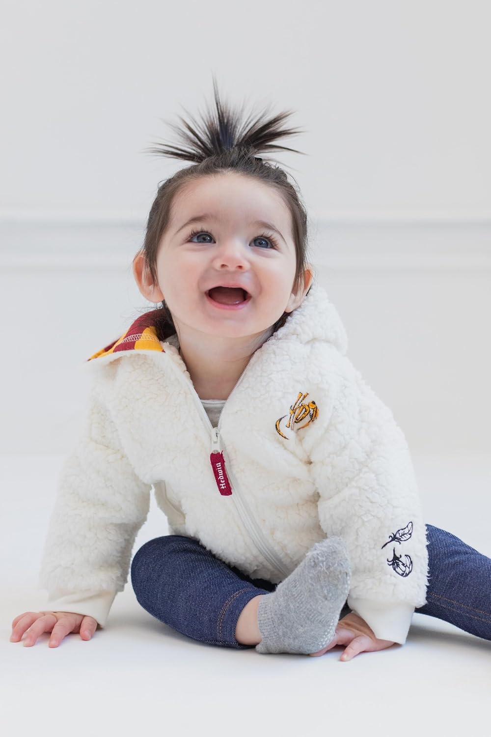Harry Potter - Hedwig Owl Diaper Size Fleece Zip Up Costume
