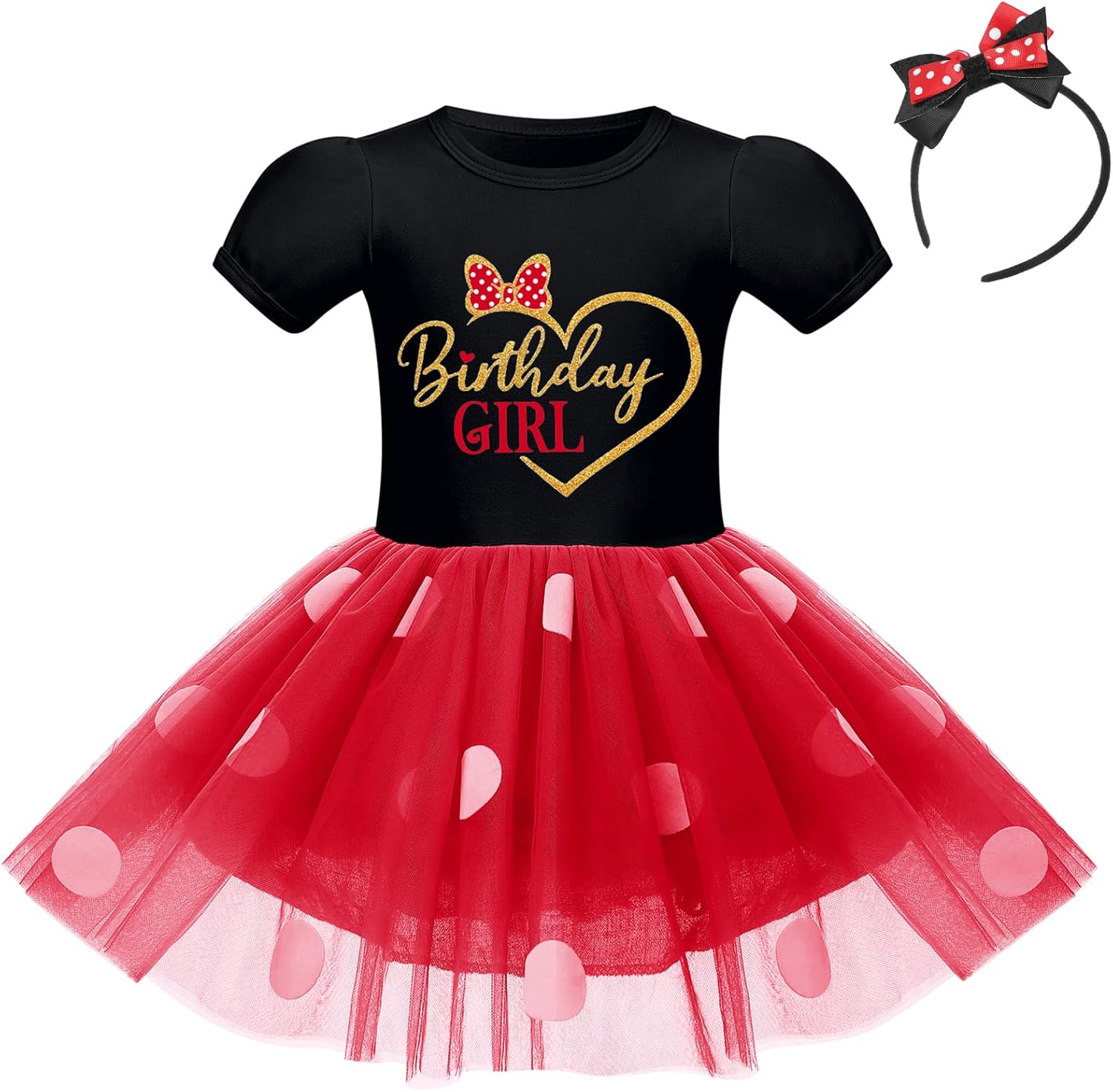 Brightly Colored Princess Birthday Outfit