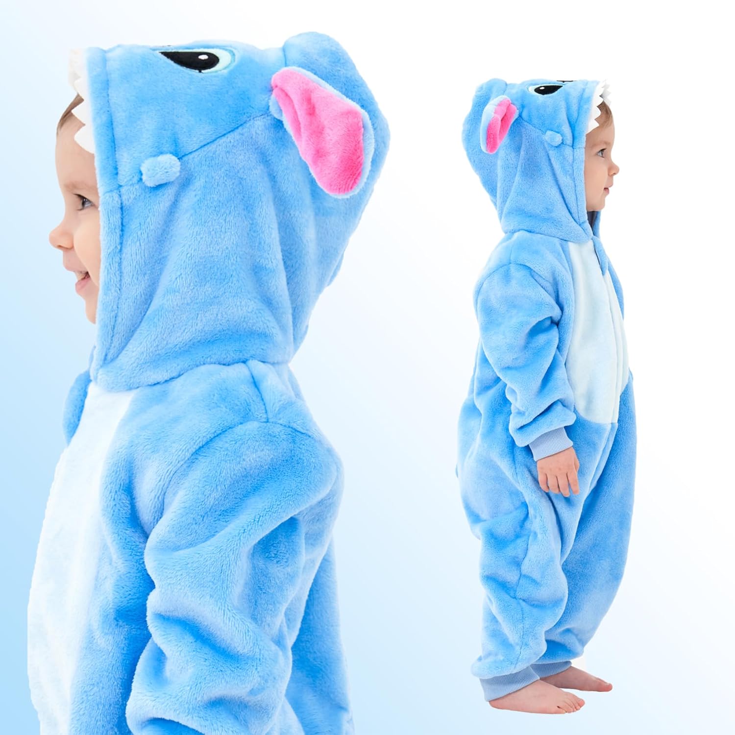Cute Animal Onesie Pajamas for Baby