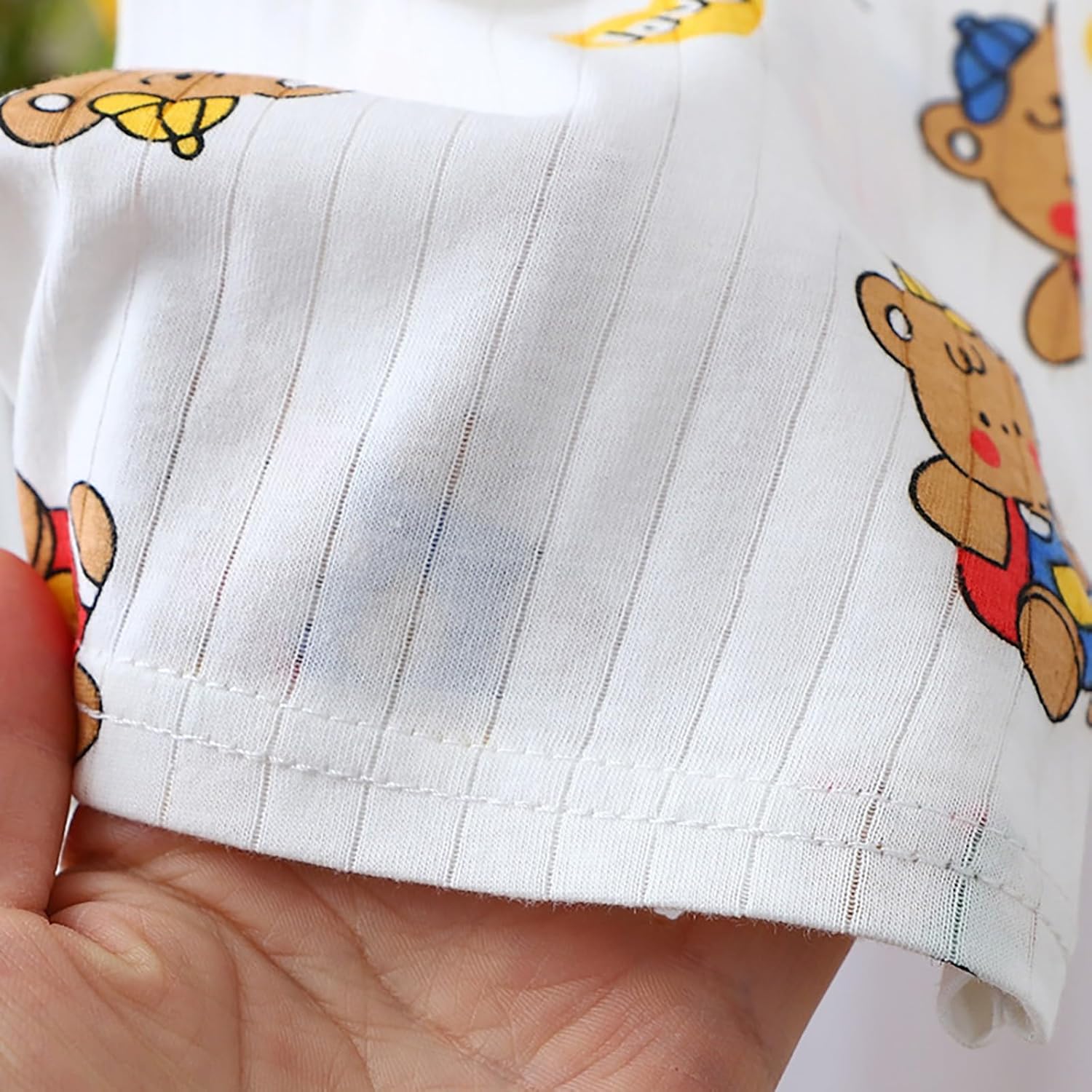 Toddler Short Sets with Cartoon Printing for Boys and Girls
