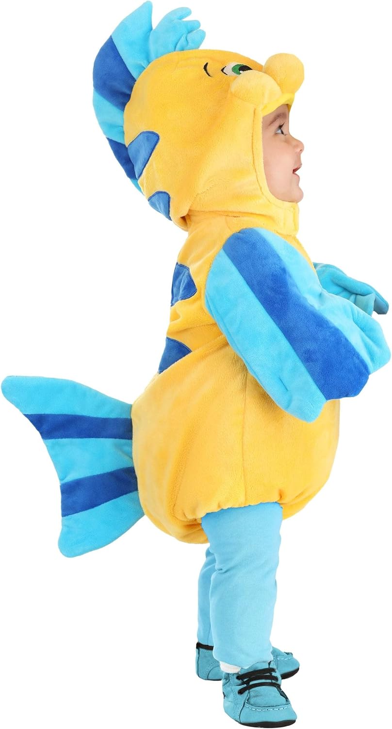 Disney Little Mermaid Flounder Baby Halloween Costume