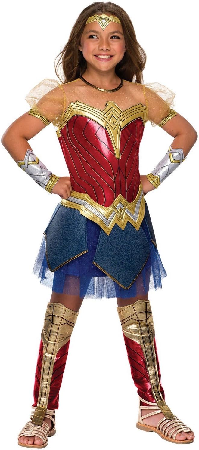 Wonder Woman Costume for Girls Justice League Premium Design