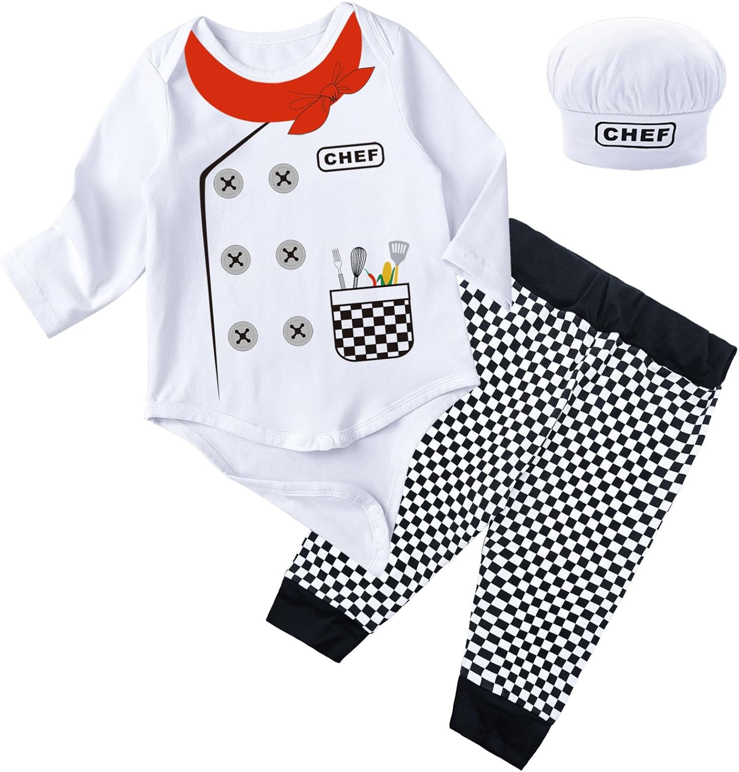 Baby Boys Halloween Chef costume for