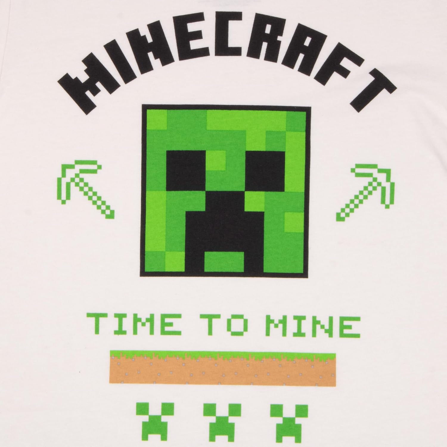 Minecraft Creeper Boys 3-Piece Summer Set Gamers Will Love It