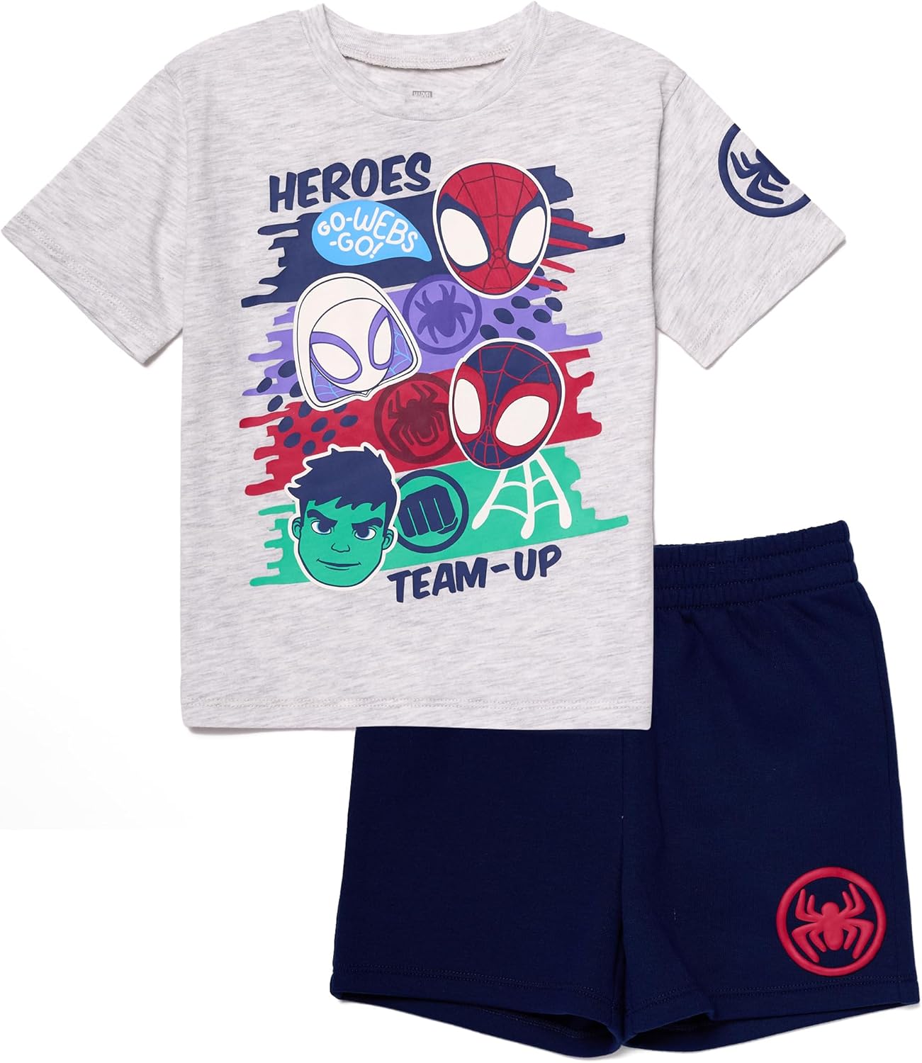 Marvel Spider-Man Boys Spandex Trio Set
