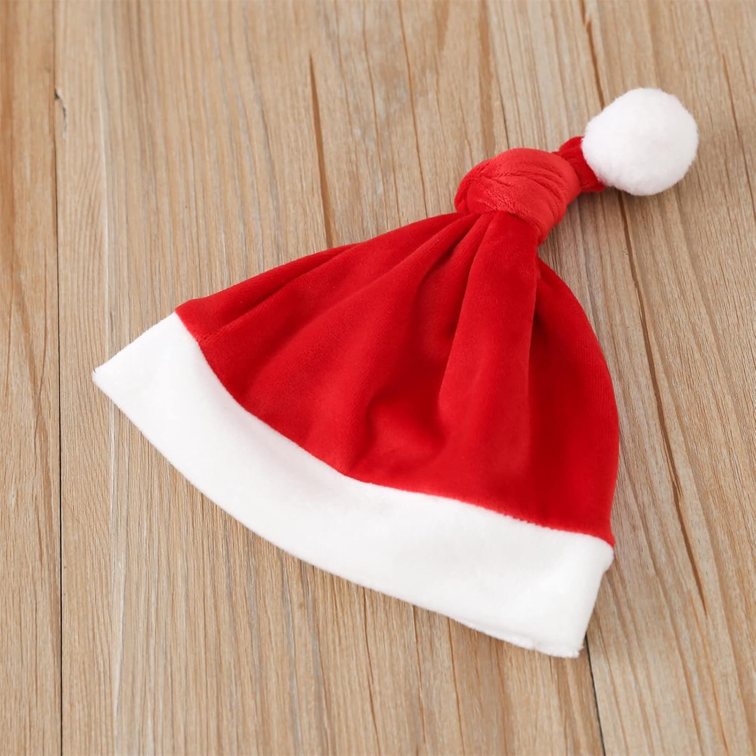 Newborn Christmas Outfit Boys Santa Print - Soft Breathable for Fall Winter