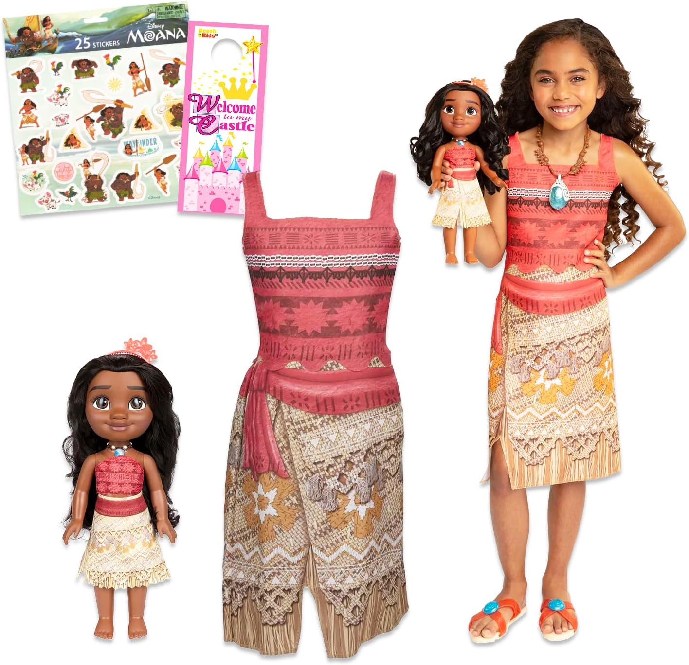 Moana Costume Bundle for Girls