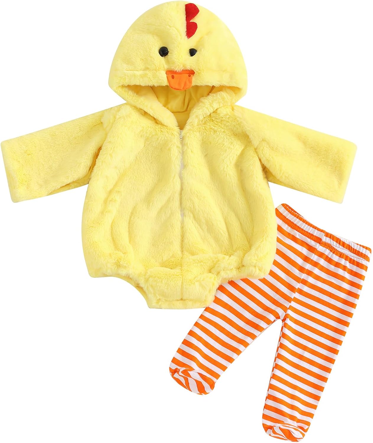 Twopumpkin Baby Chick Halloween Costumes for Girl Boy