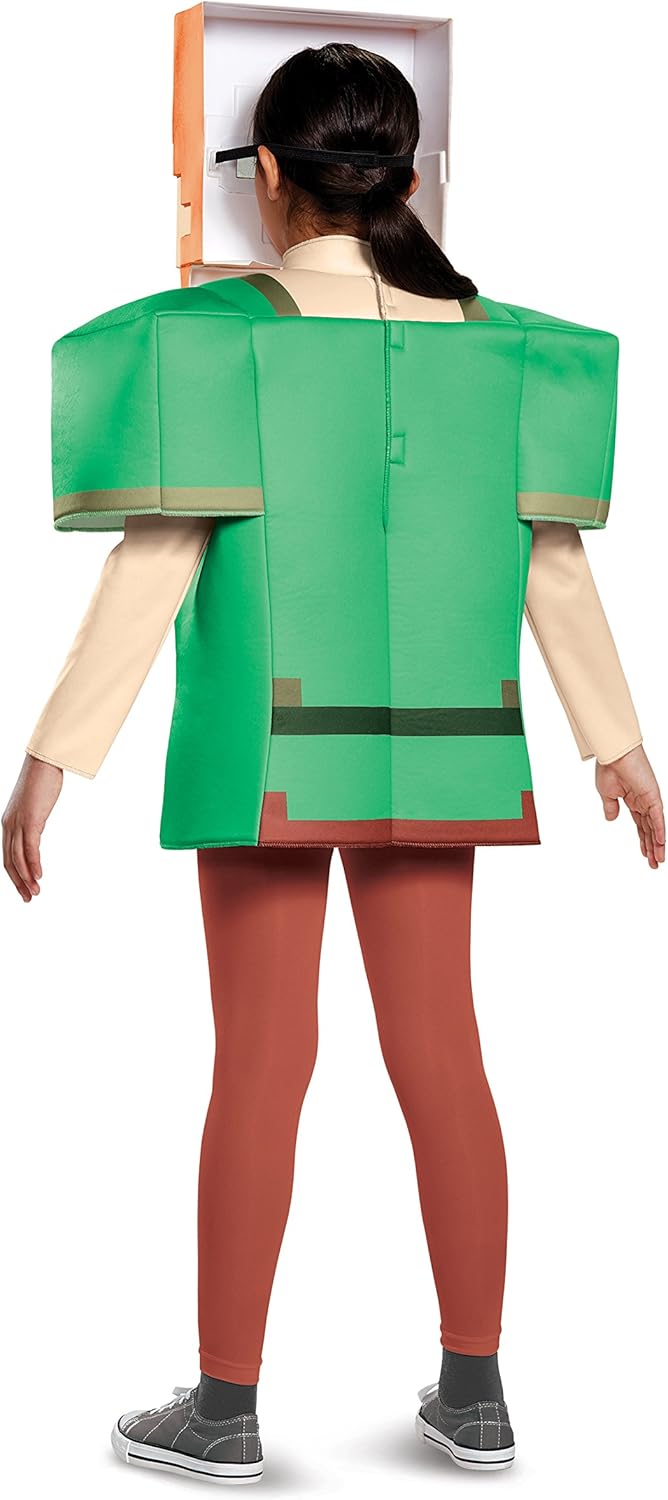 Custom Minecraft Alex Costume by Disguise Multicolored Thousand