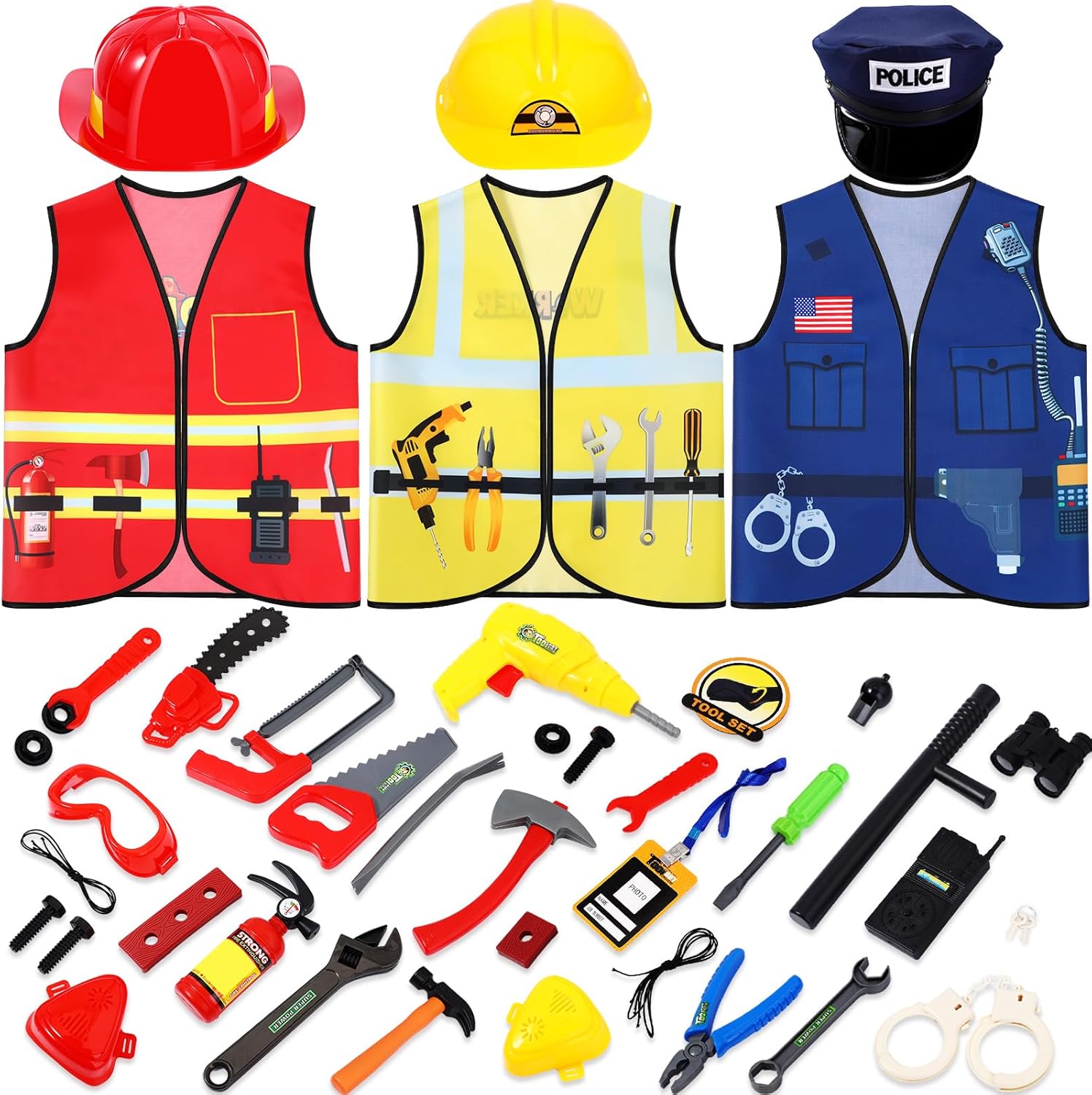 Fun Kids Polynomial Play Enjoyment Costume Set for 3-7 Years Old
