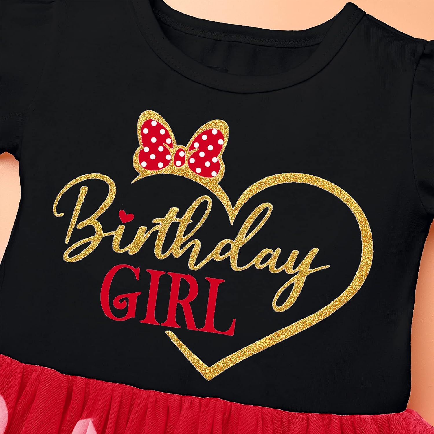 Brightly Colored Princess Birthday Outfit