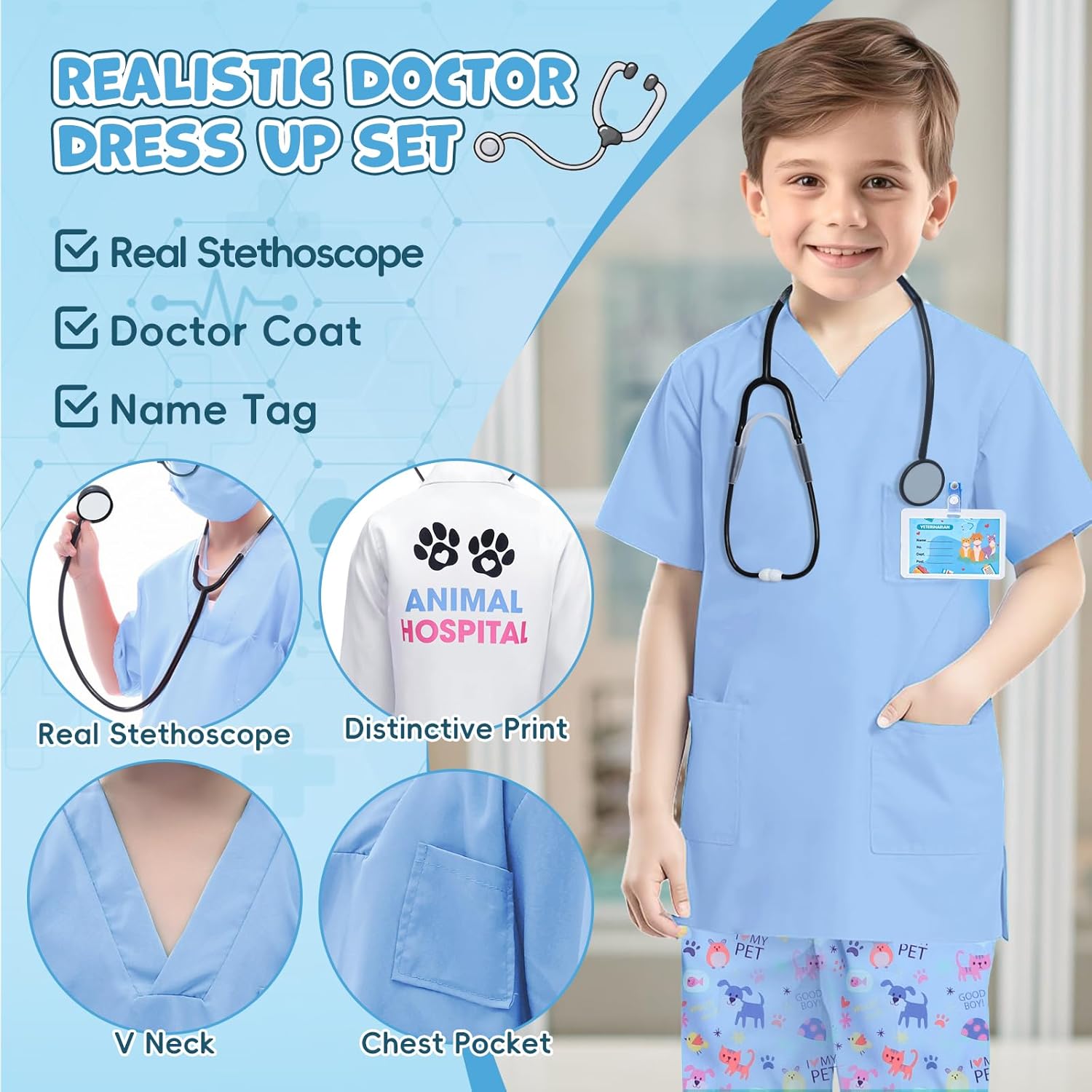 GC Kids Veterinary Costume Doctor Kit