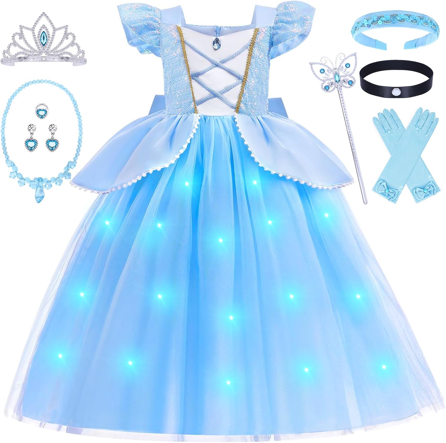 GC Light Up Princess Costume