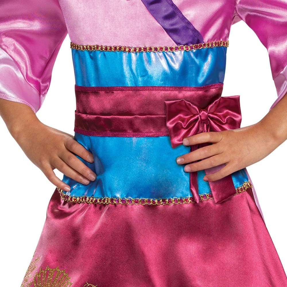 Disguise Disney Princess Mulan Costume Dress for Girls