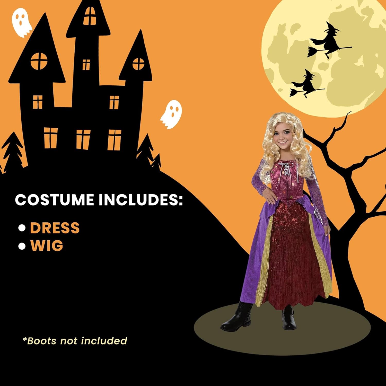 Studio Halloween Salem Witch Costume Exclusive Halloween Design