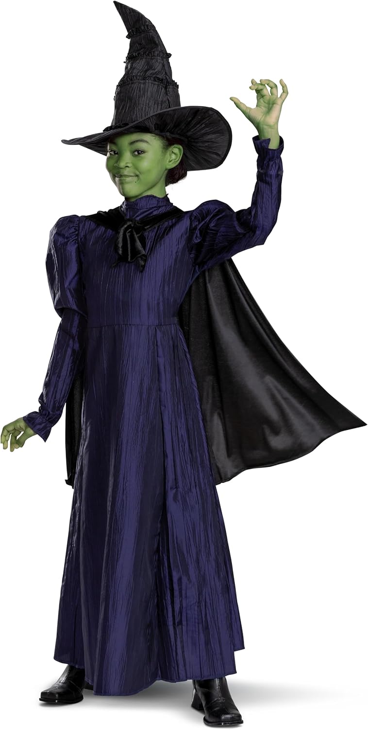Girls Wicked Elphaba Costume for Thrilling Times