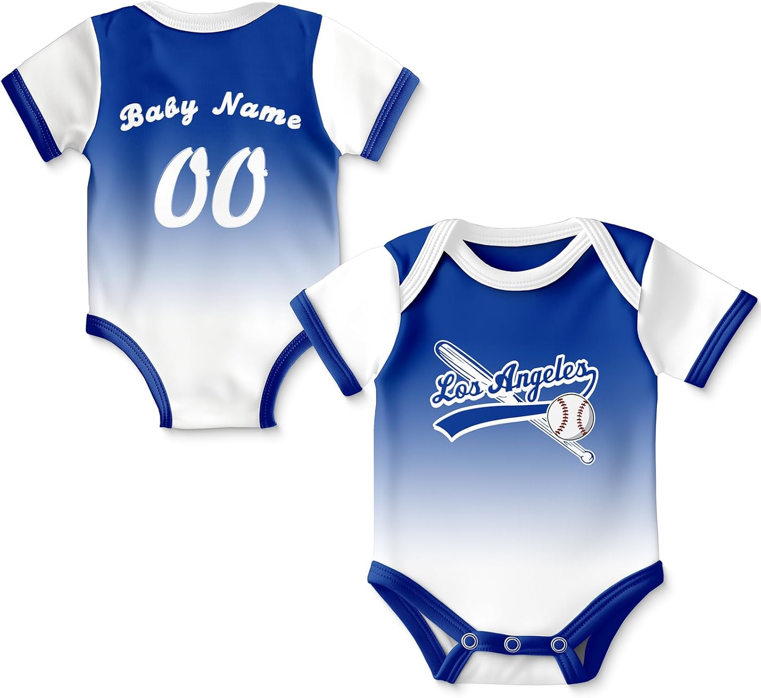 Custom Baseball Baby Clothes