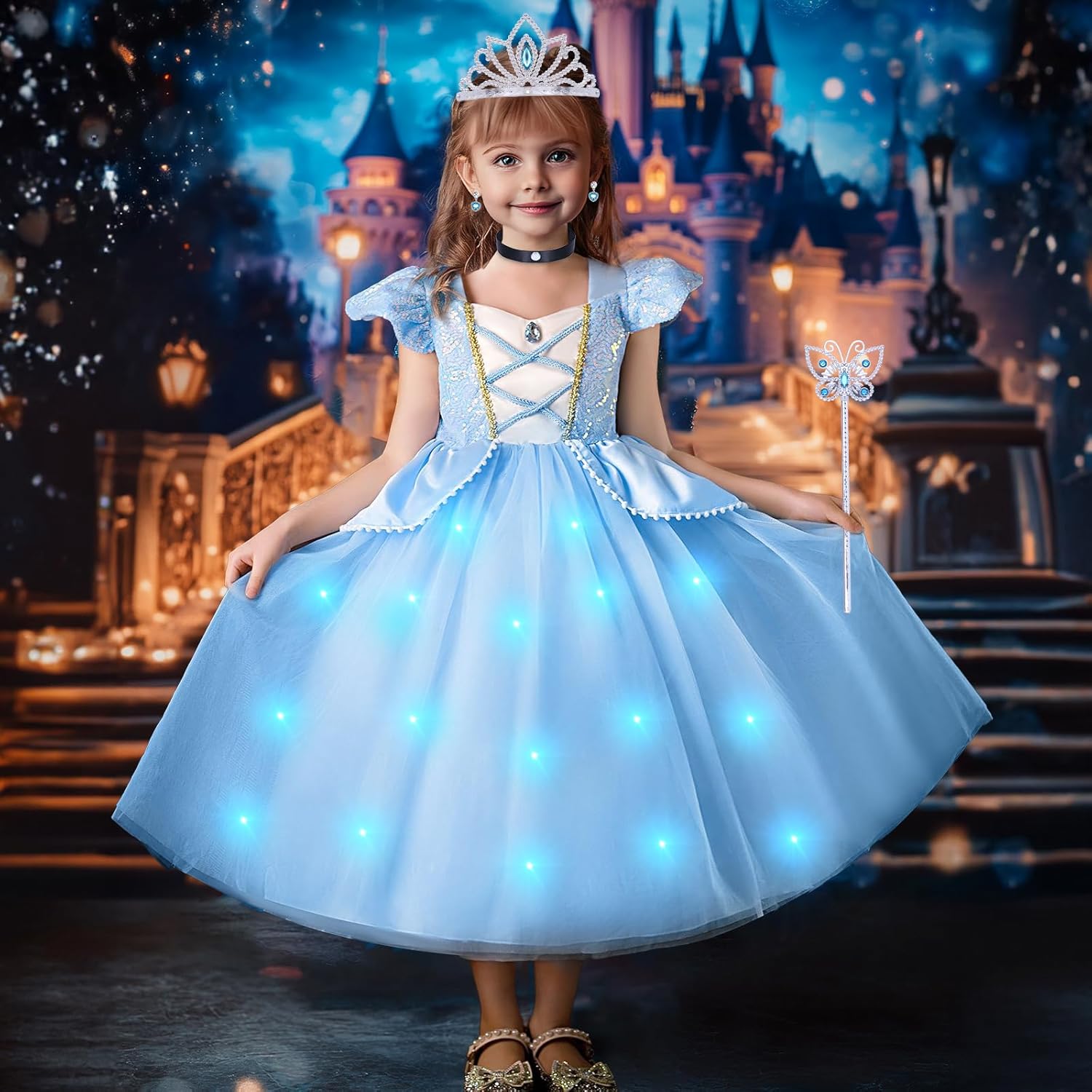 GC Light Up Princess Costume