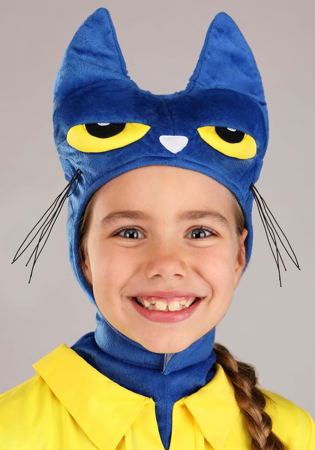 Pete the Cat Halloween Kids Cat Costume Unisex Cute Blue Animal