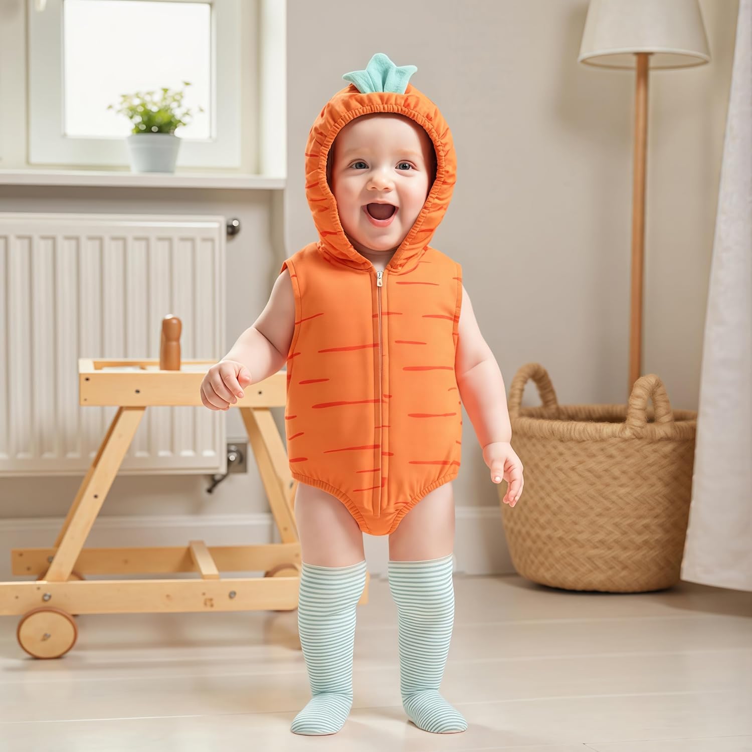 Madjtlqy Baby Easter Romper Socks