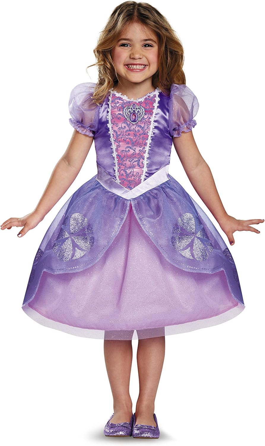 Disguise Disney Junior Sofia the First Next Chapter Classic Girls Costume Multi