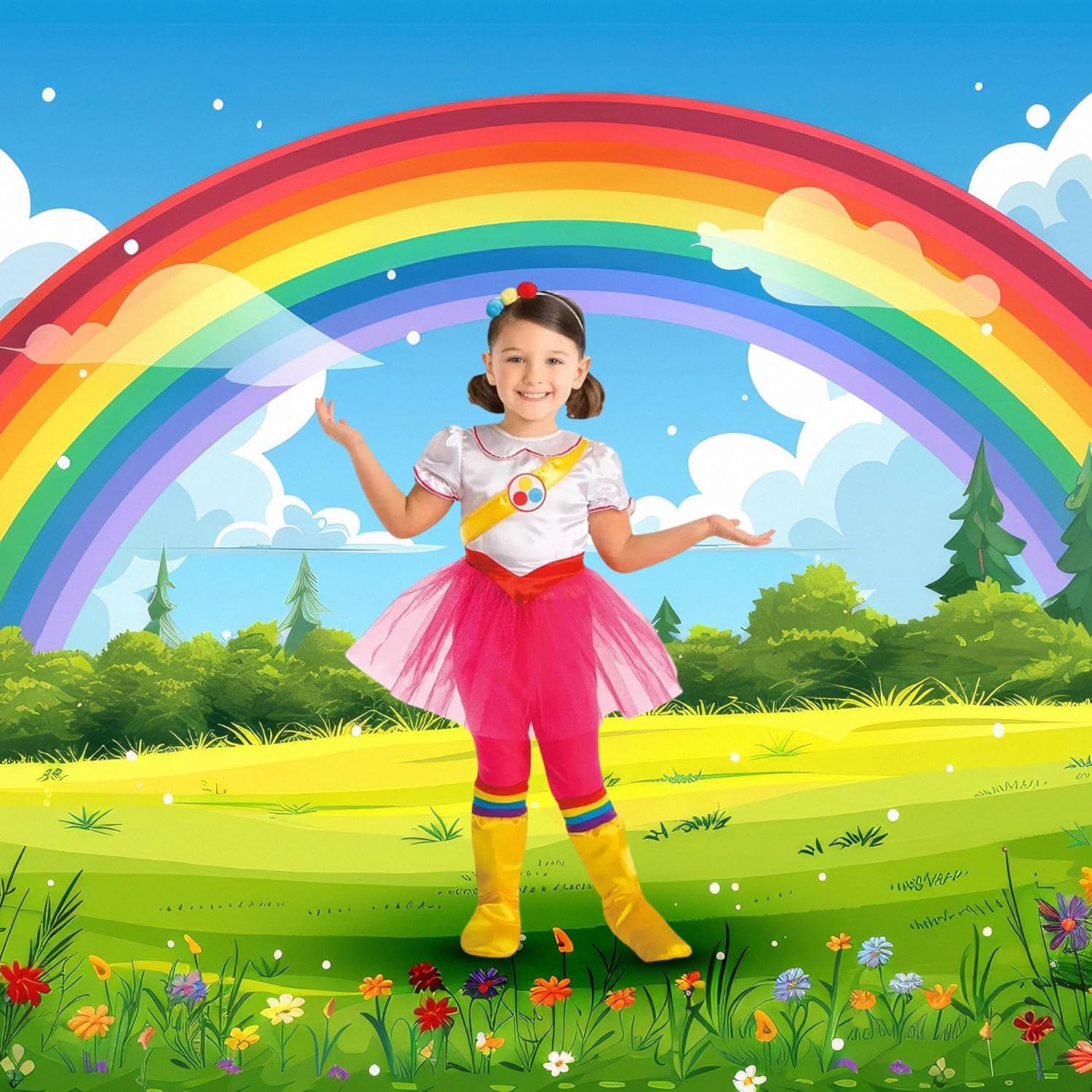 True and the Rainbow Kingdom Deluxe Costume Girls 1-3