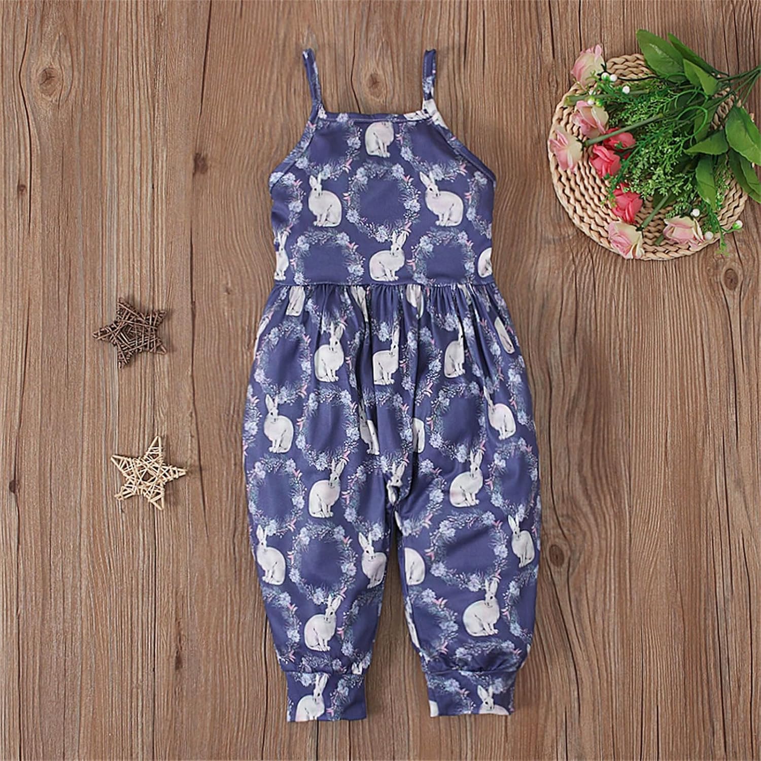 Easter Bunny Jumpsuit for Kids