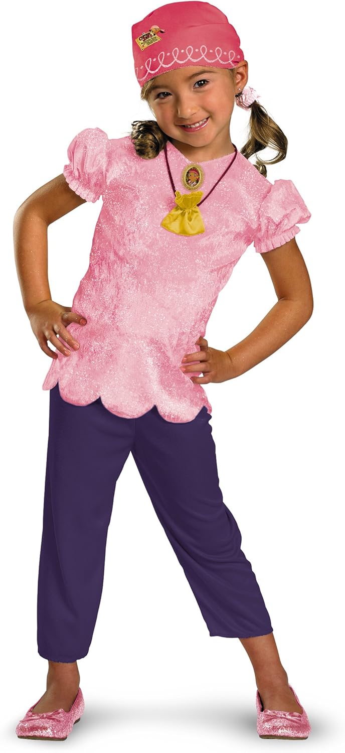 Disney Jake and the Neverland Pirates Izzy Classic Costume for Kids