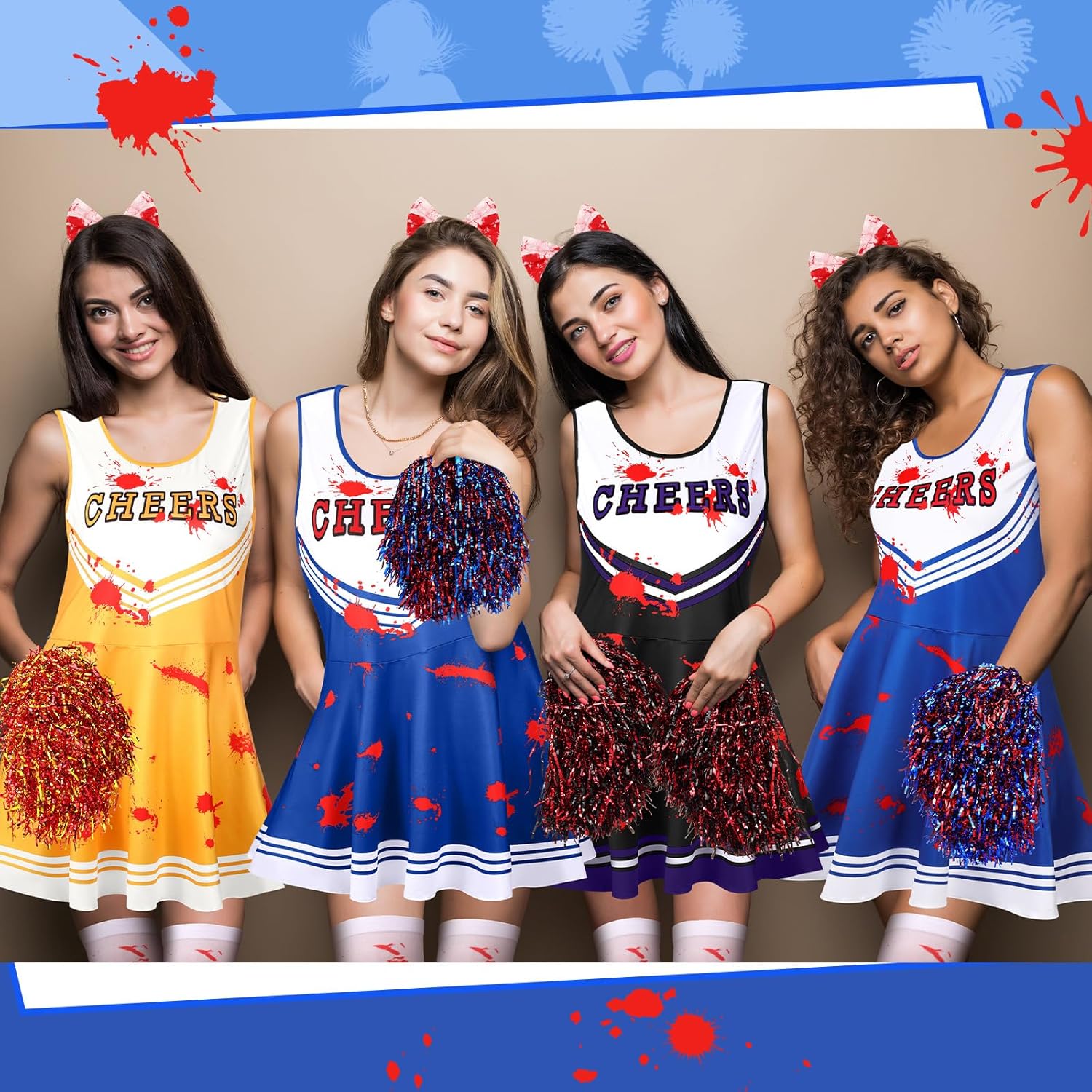 Cheerleader Halloween Costume for Women