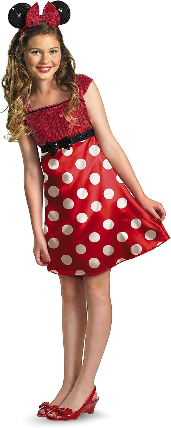 Hey Kids Un Official Minnie Mouse costume for Tween