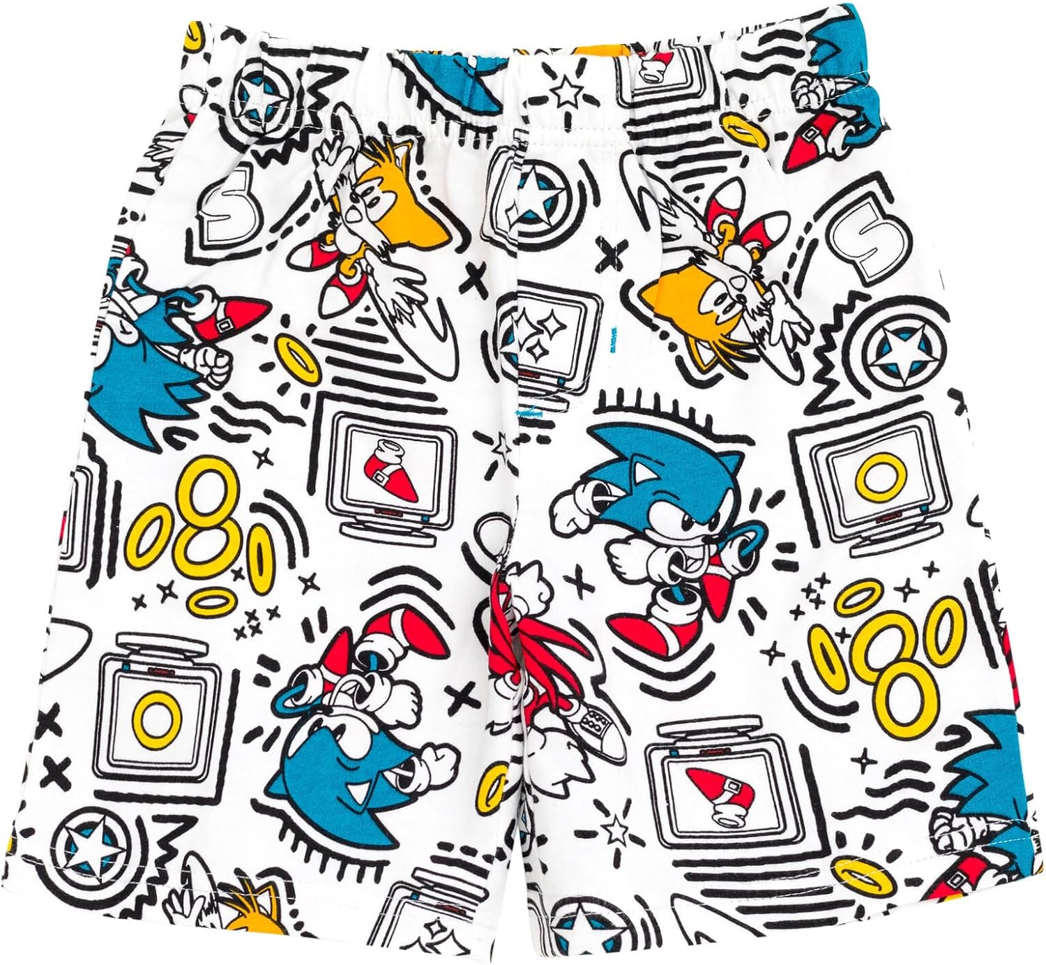 SEGA Sonic the Hedgehog Tails Knuckles Kids Outfit Set