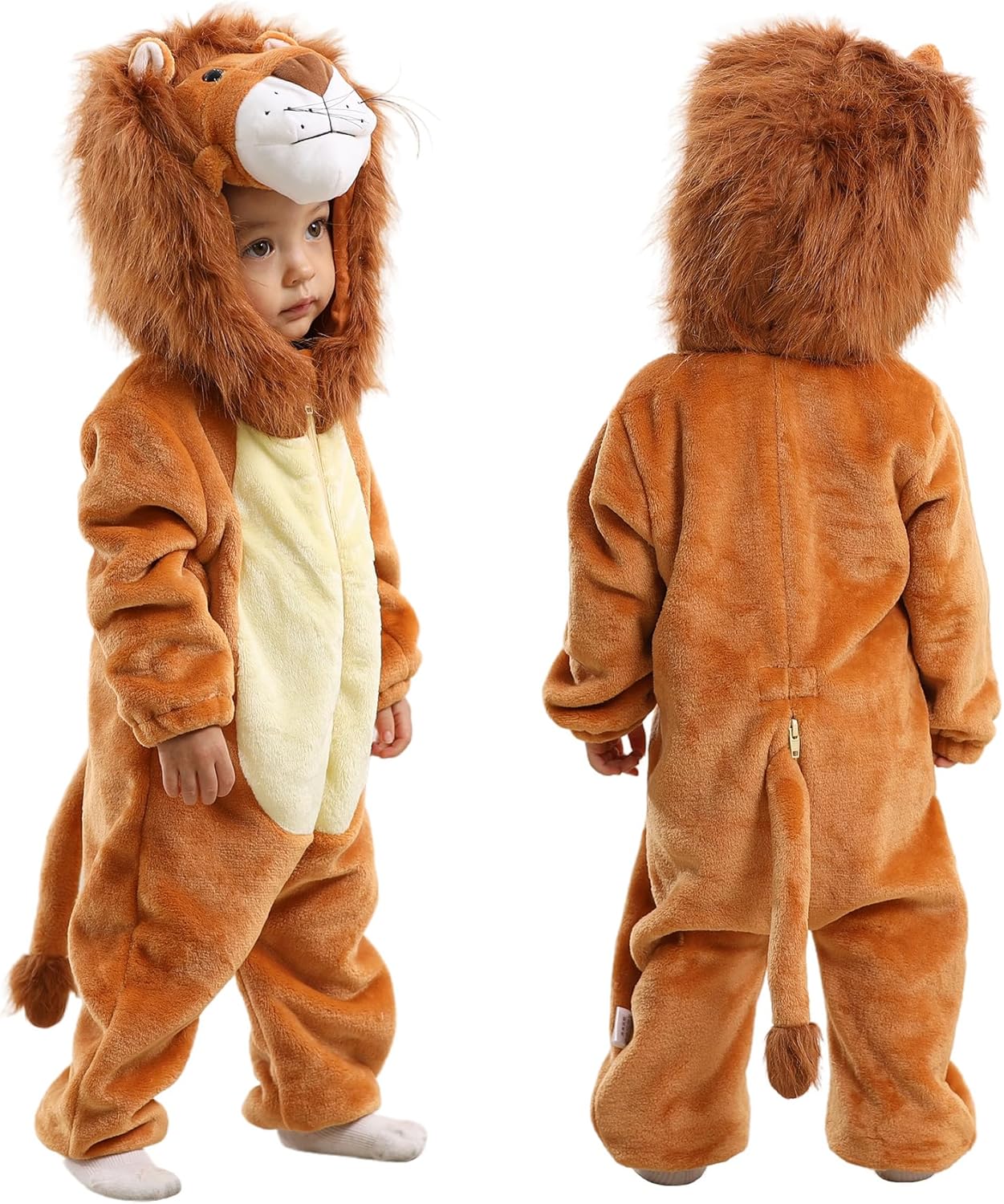 TONWHAR Halloween Cosplay Lion Costume for Kids