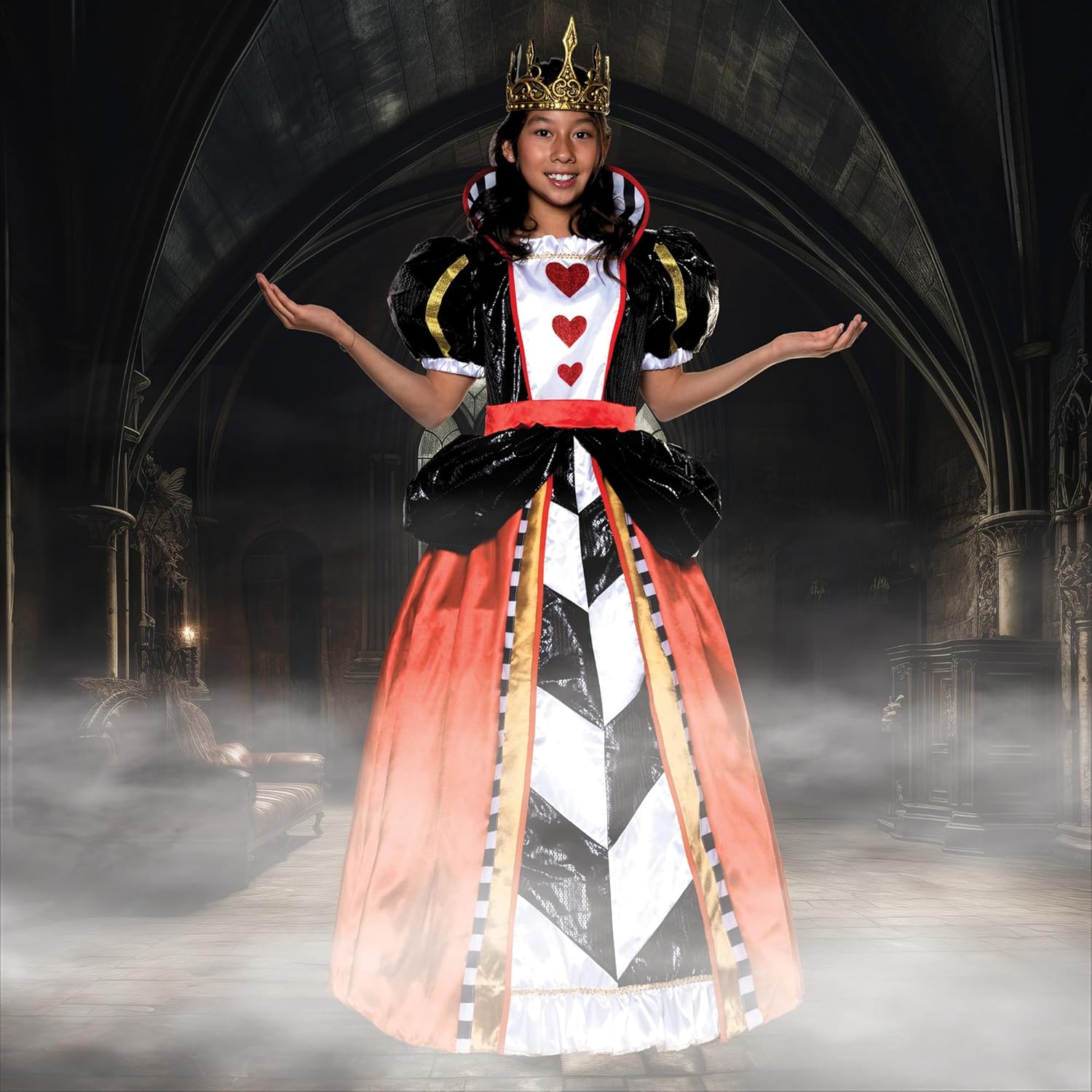 Queen Halloween Dress for Kids
