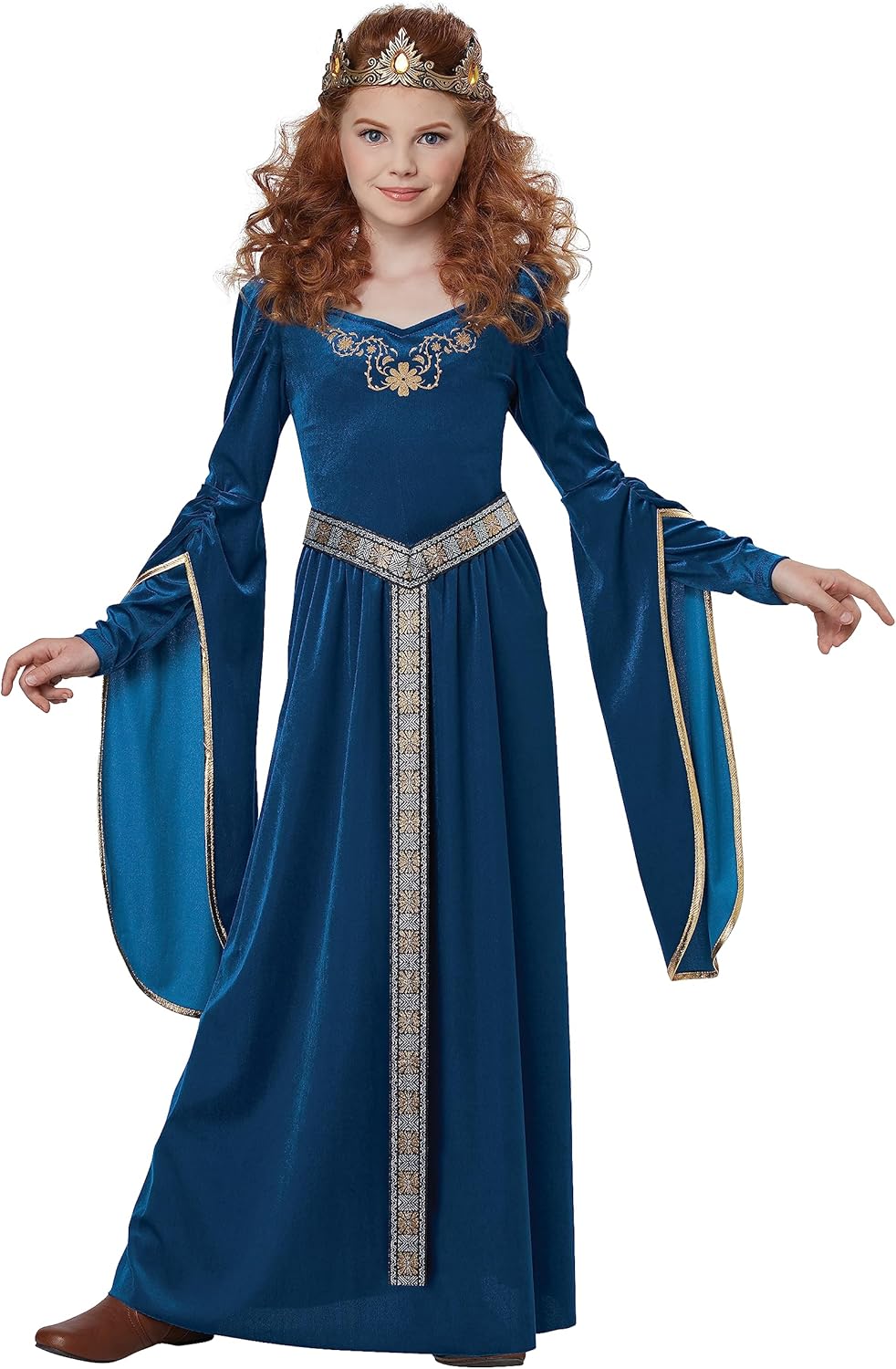 California Costumes Medieval Princess Girls Costume - Medieval Princess Set 19